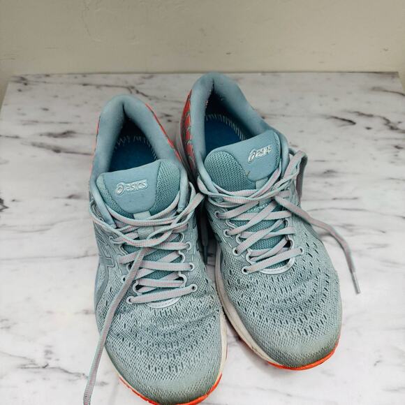 ASICS Gel-cumulus 32 Blue And Orange Sneakers Women’s Size 8.5 - Picture 3 of 11